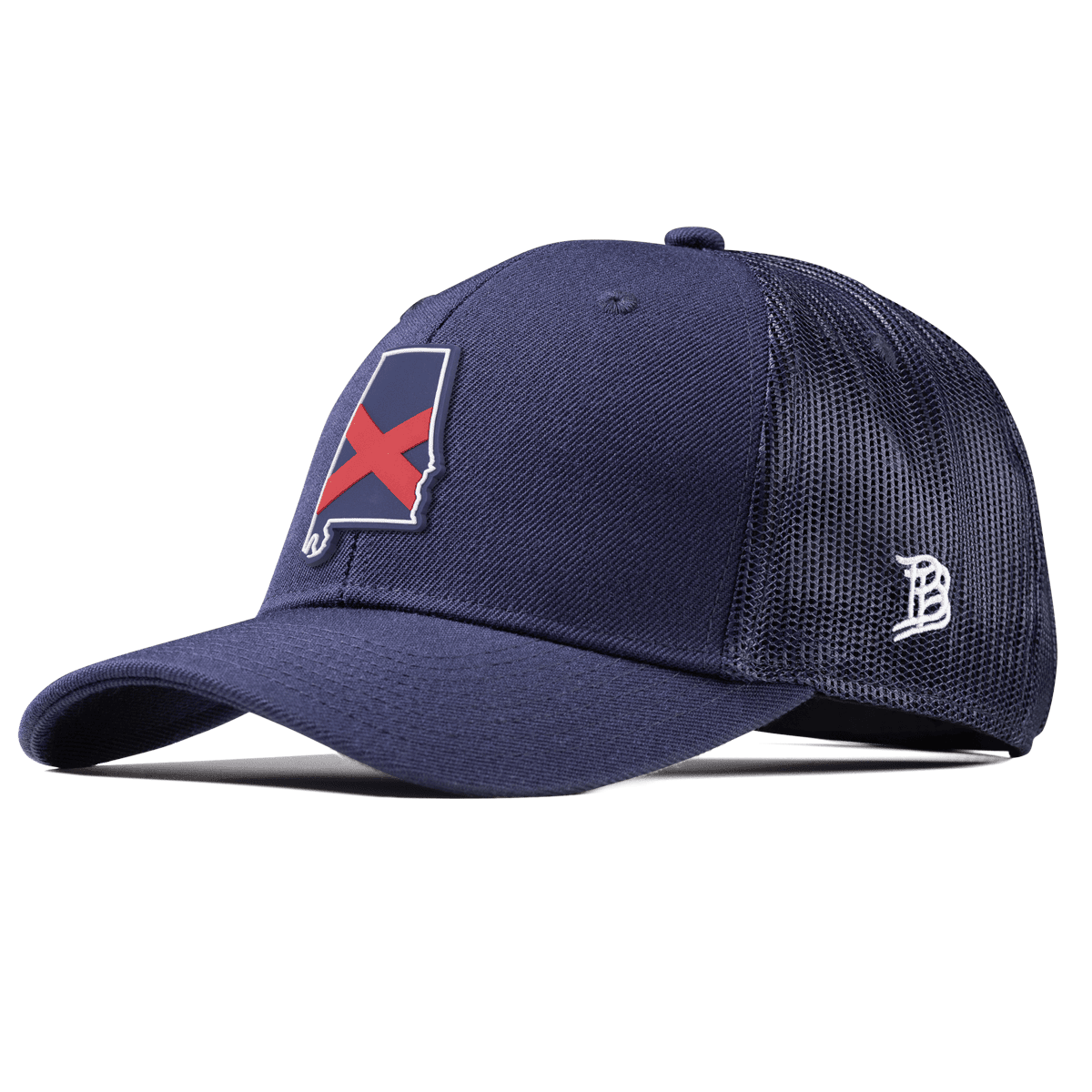 Alabama Patriot Series Curved Trucker Navy