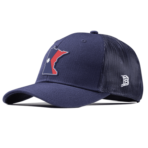 Minnesota Patriot Series Curved Trucker Navy