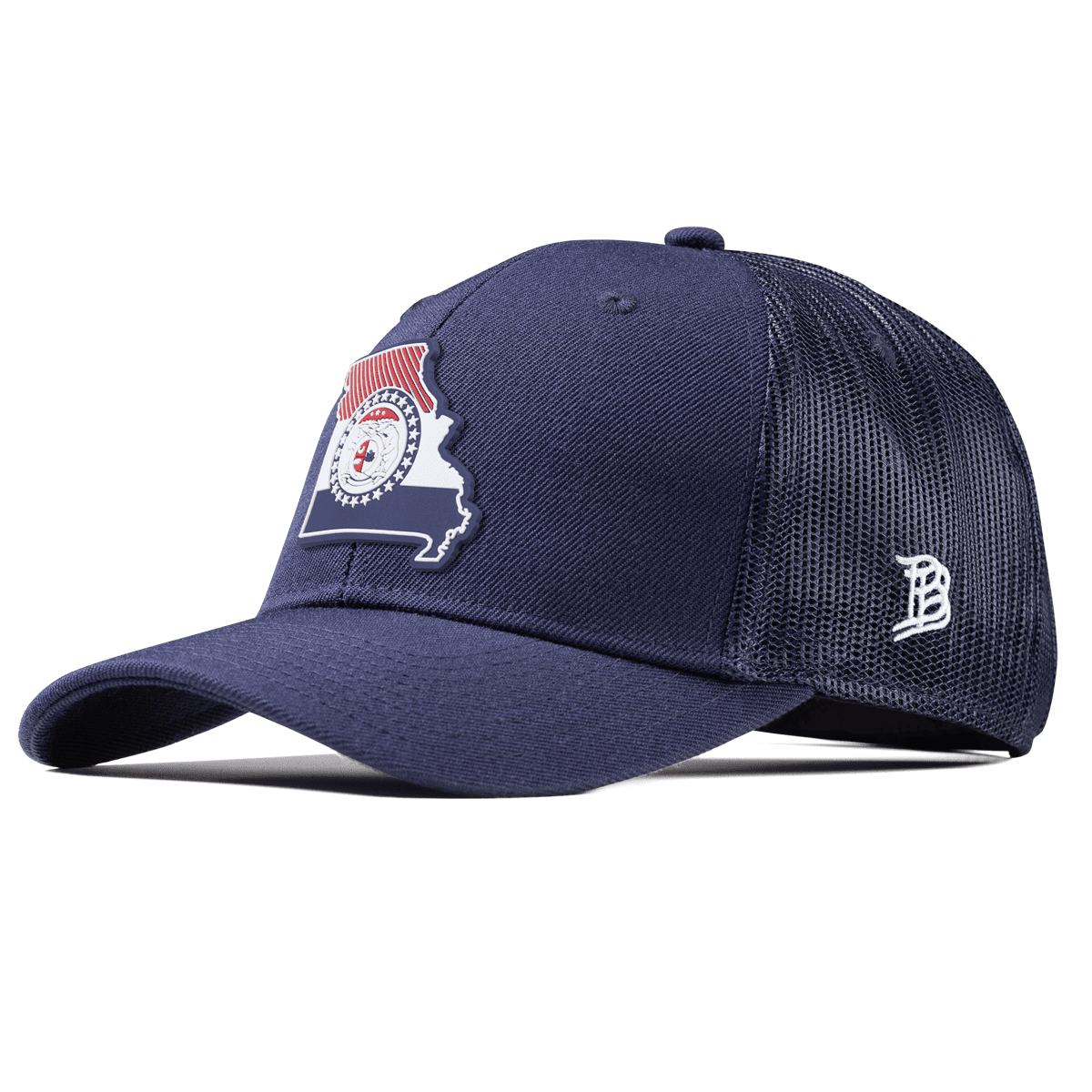 Missouri Patriot Series Curved Trucker Navy