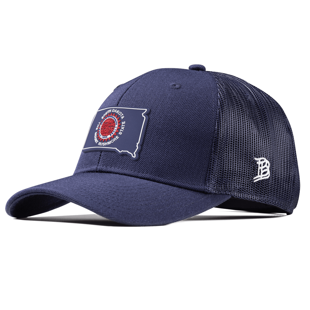 South Dakota Patriot Series Curved Trucker Navy