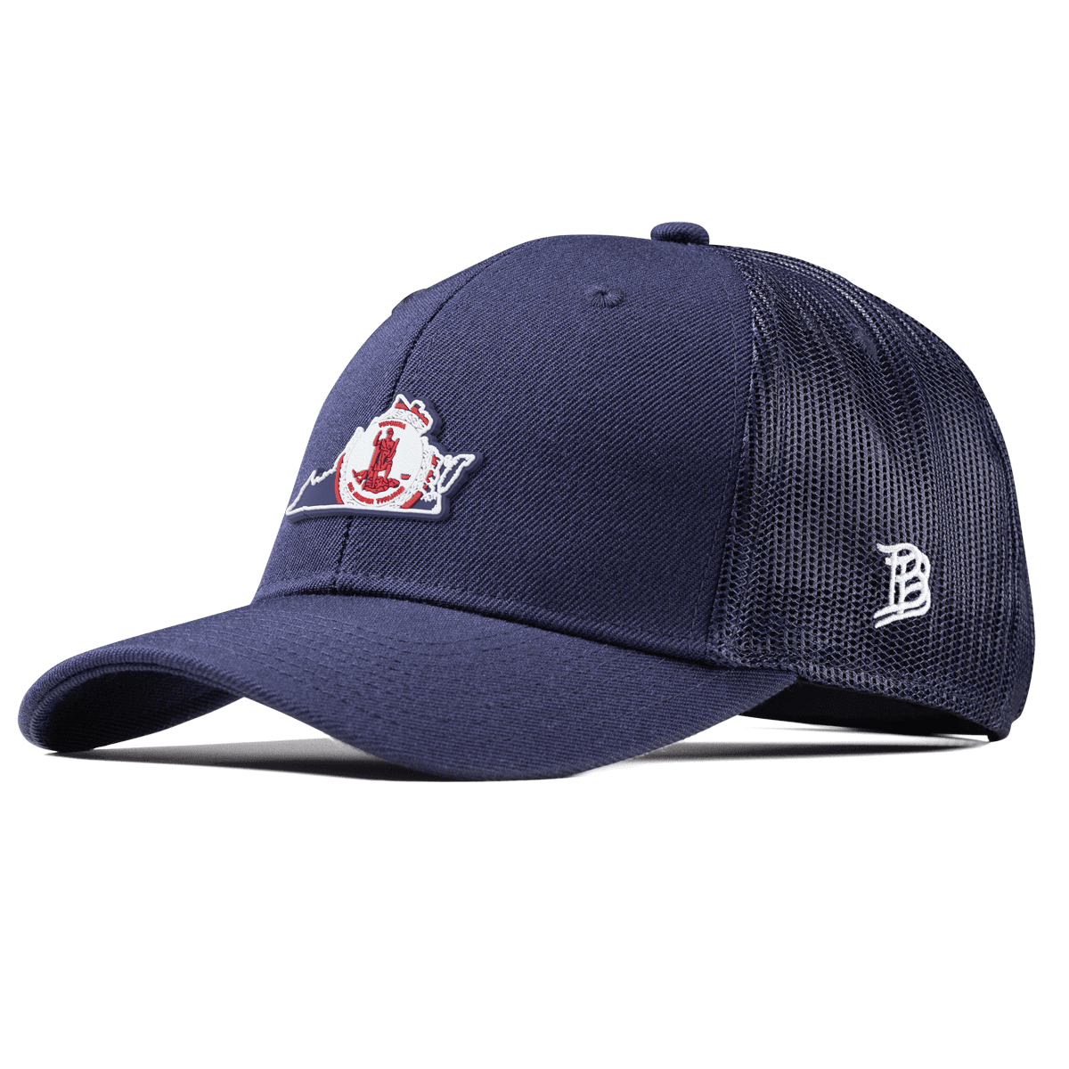 Virginia Patriot Series Curved Trucker Navy
