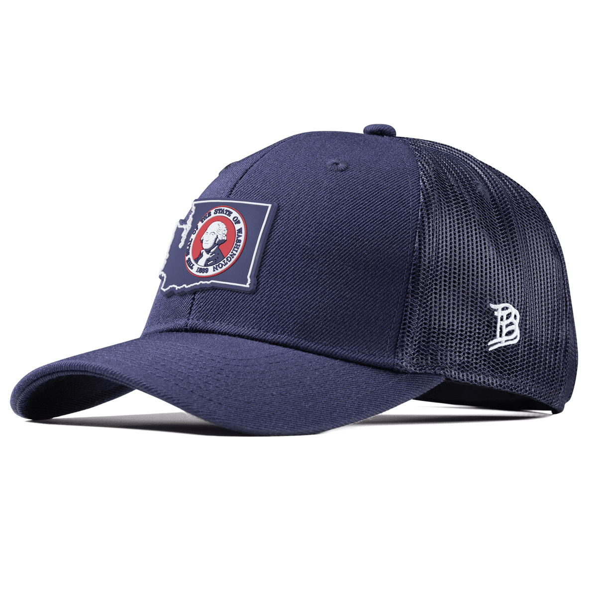 Washington Patriot Series Curved Trucker Navy