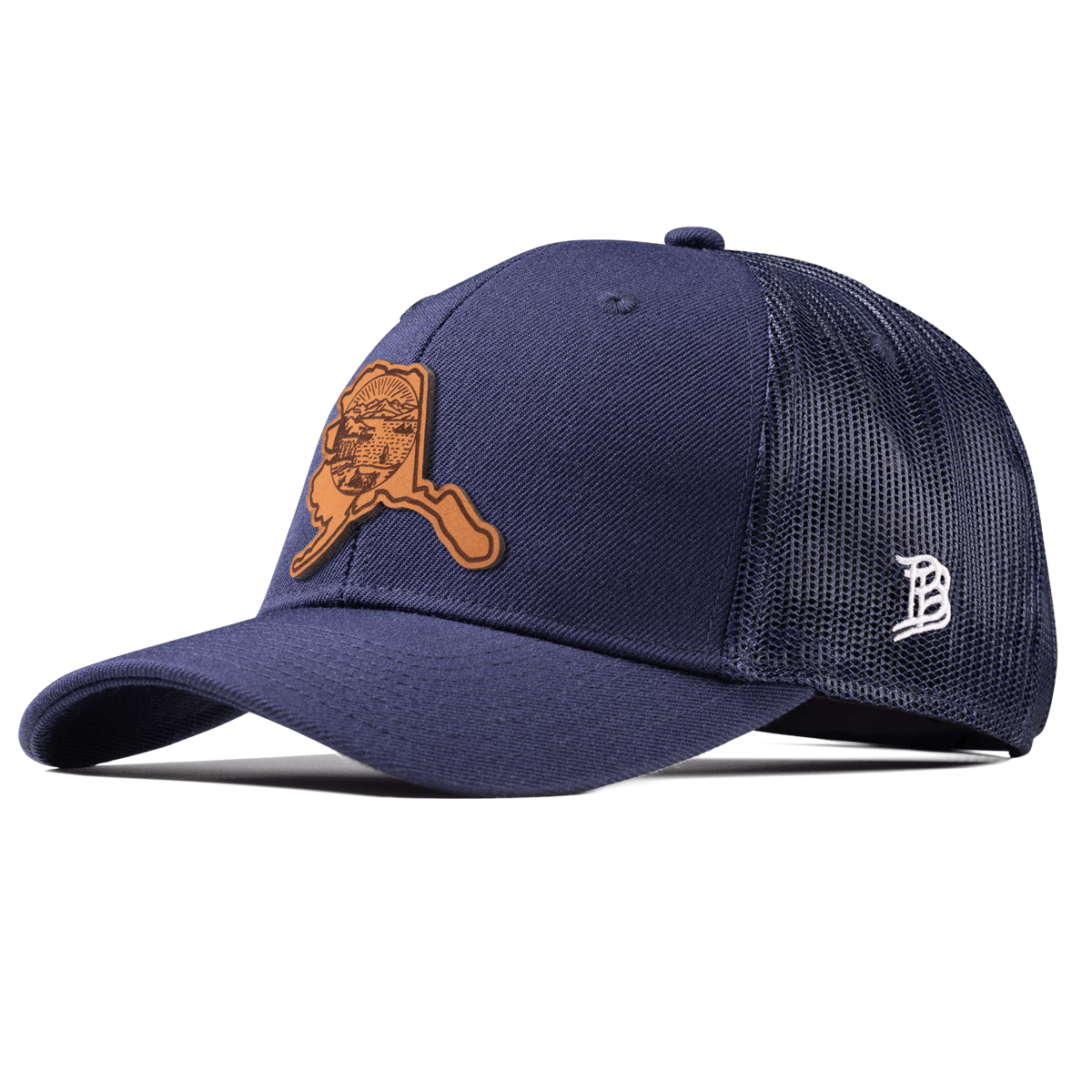 Alaska 49 Curved Trucker Navy