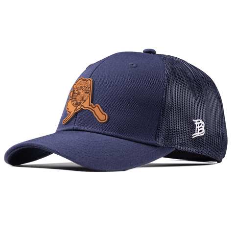 Alaska 49 Curved Trucker Navy