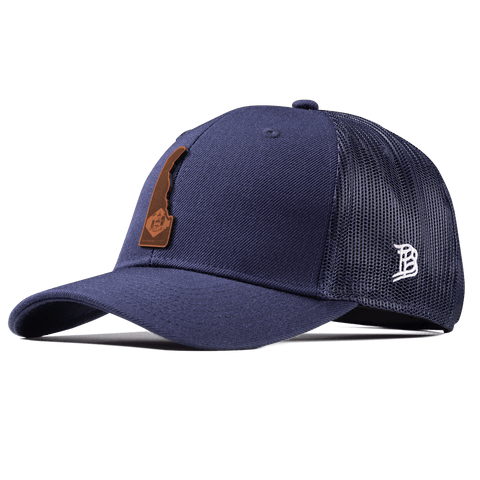 Delaware 1 Curved Trucker Navy
