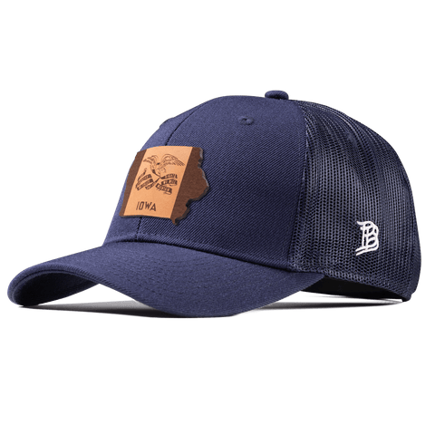 Iowa 29 Curved Trucker Navy