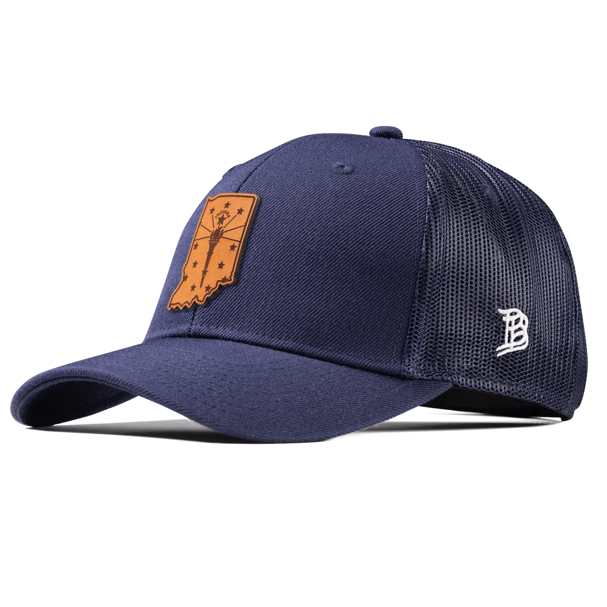 Indiana 19 Curved Trucker Navy