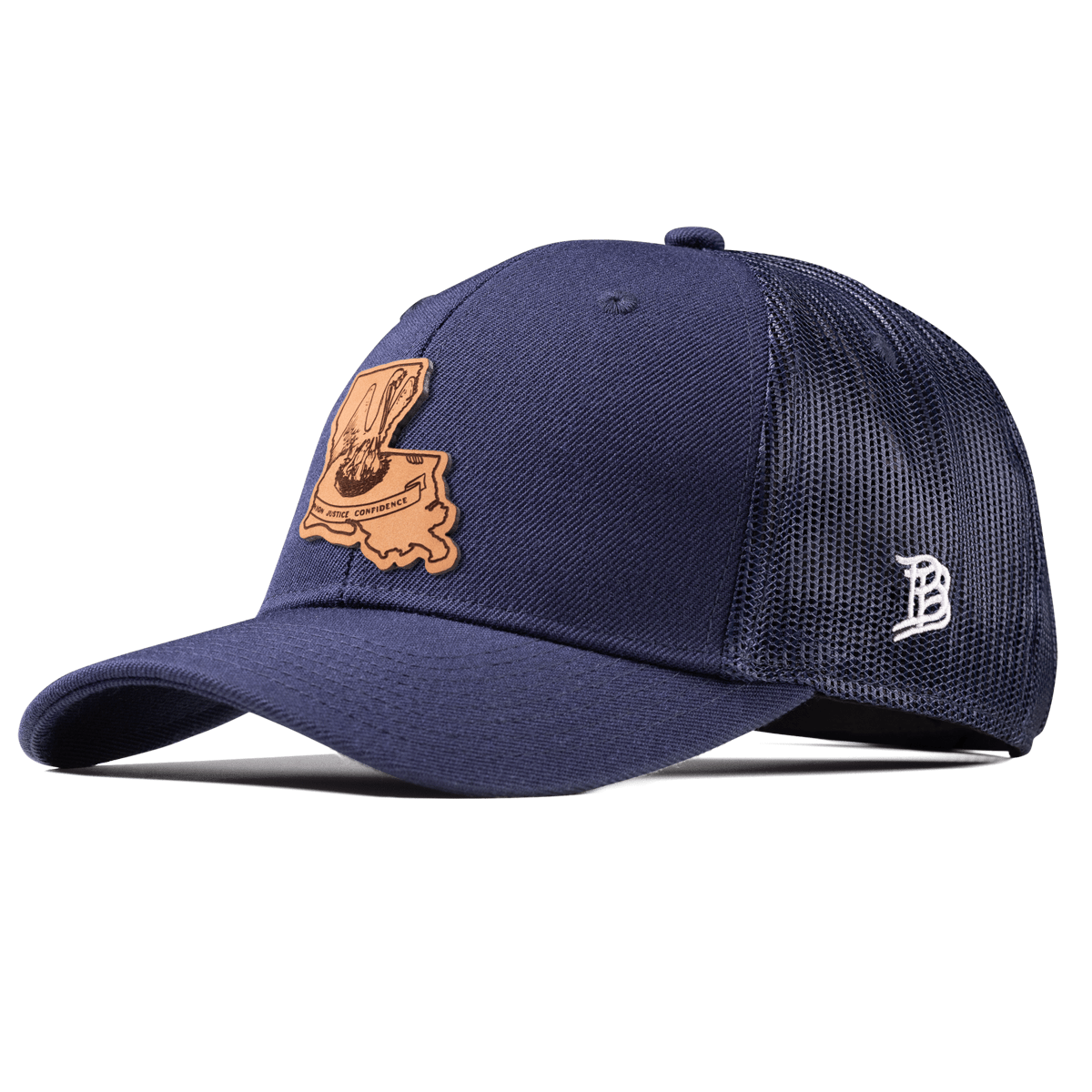 Louisiana 18 Curved Trucker Navy