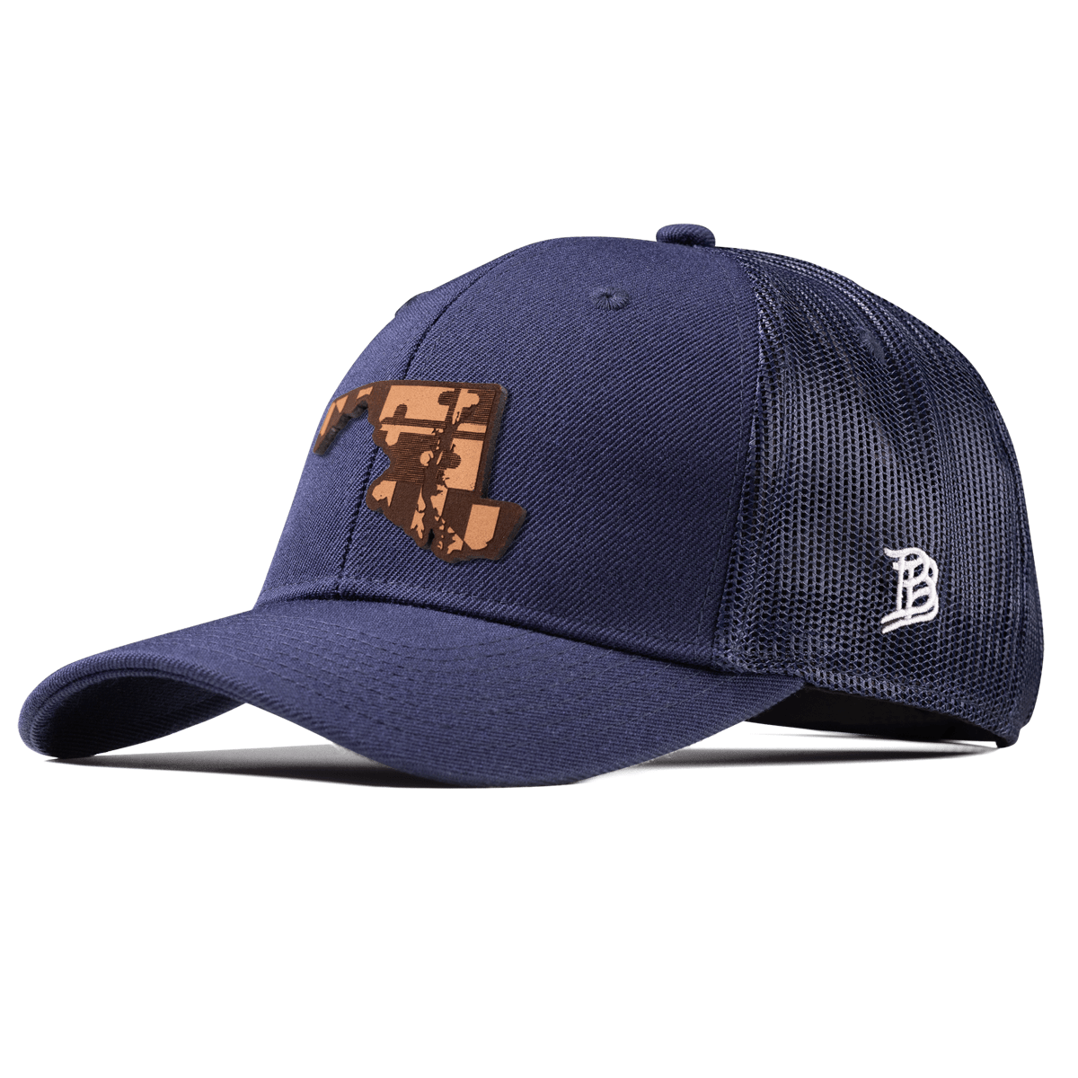 Maryland 7 Curved Trucker Navy