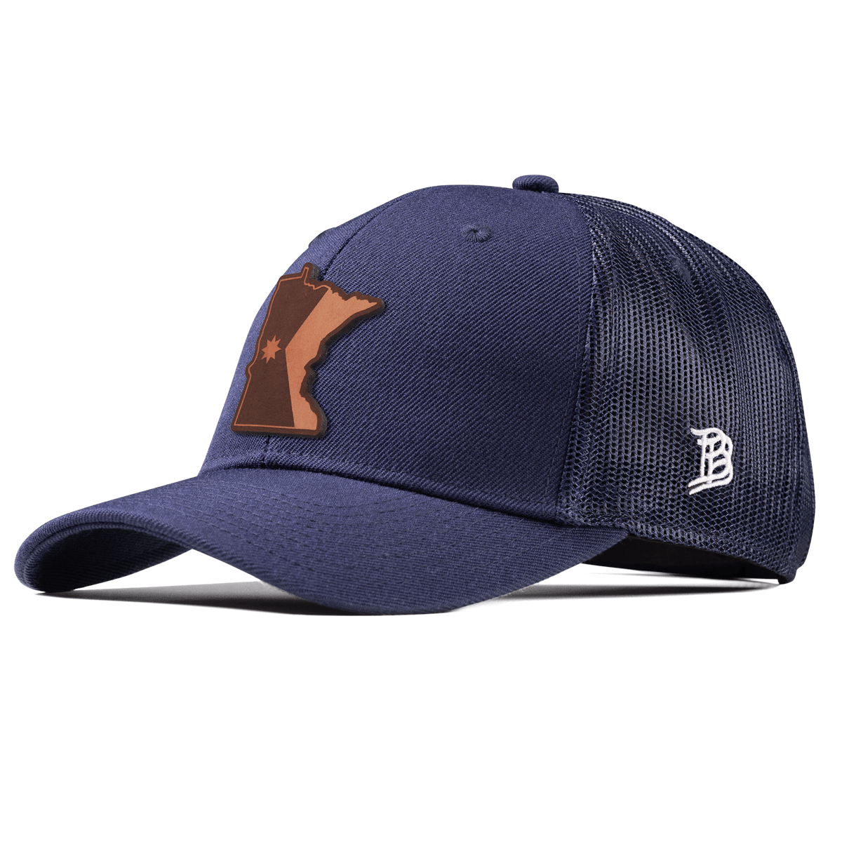Minnesota 32 Curved Trucker Navy