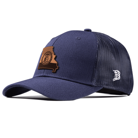 Missouri 24 Curved Trucker Navy