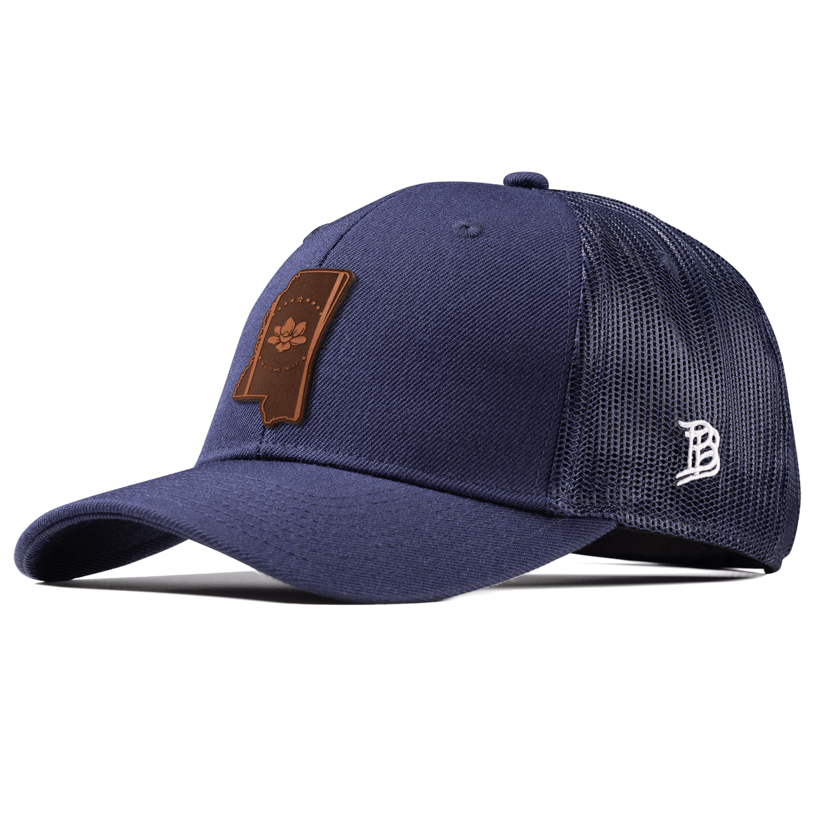 Mississippi 20 Curved Trucker Navy