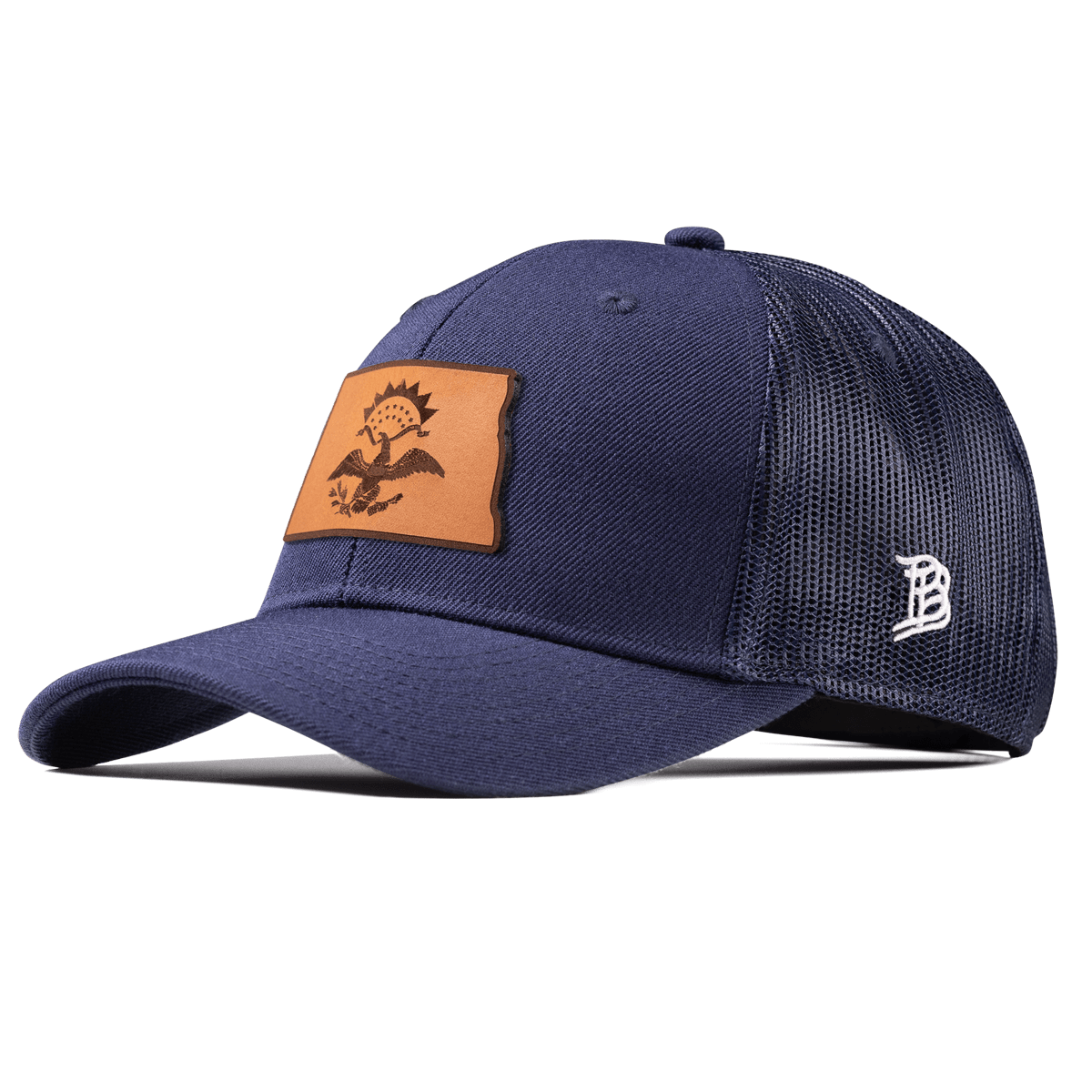 North Dakota 39 Curved Trucker Navy