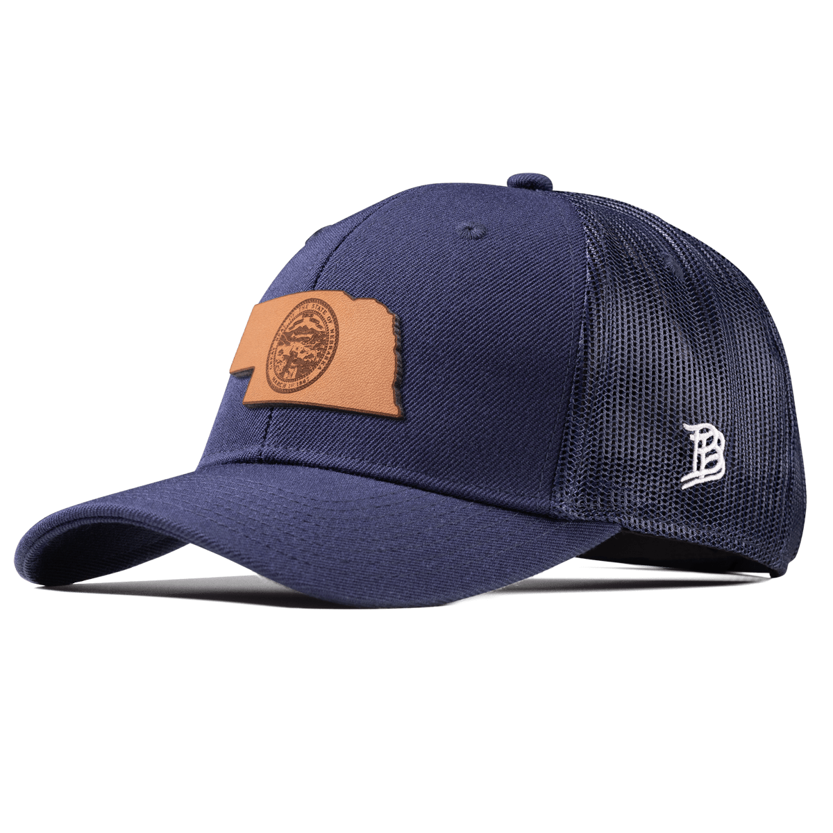 Nebraska 37 Curved Trucker Navy