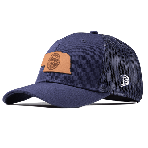 Nebraska 37 Curved Trucker Navy