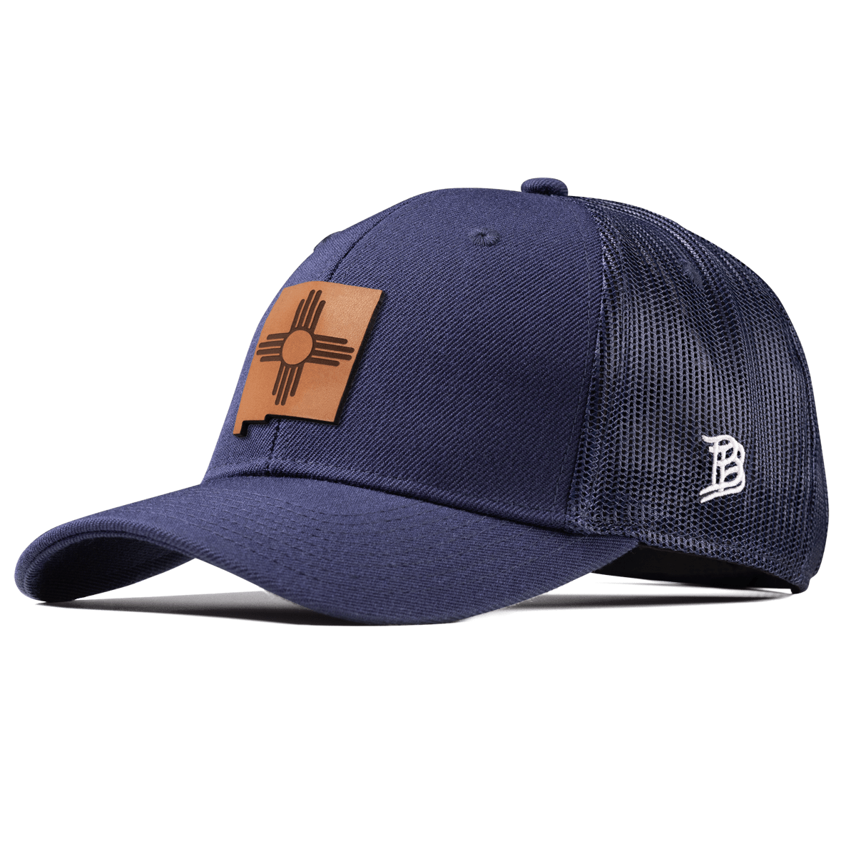 New Mexico 47 Curved Trucker Navy