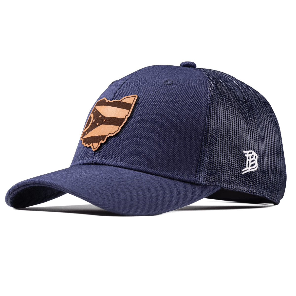 Ohio 17 Curved Trucker Navy