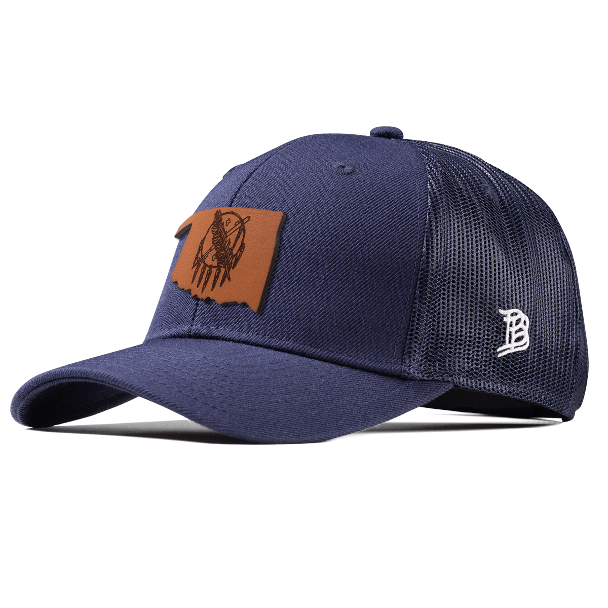 Oklahoma 46 Curved Trucker Navy