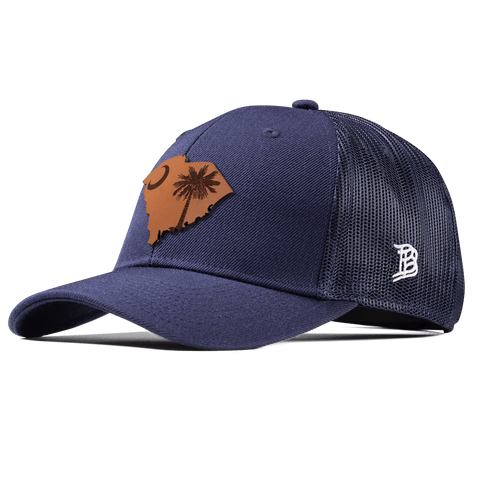 South Carolina 8 Curved Trucker Navy