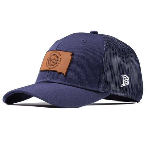 South Dakota 40 Curved Trucker Navy