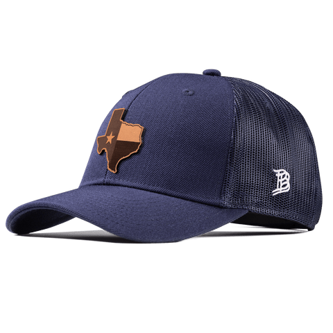 Texas 28 Curved Trucker Navy