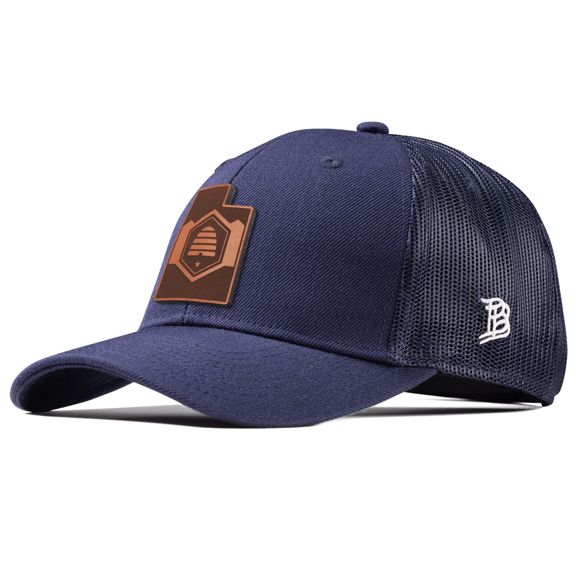 Utah 45 Curved Trucker Navy