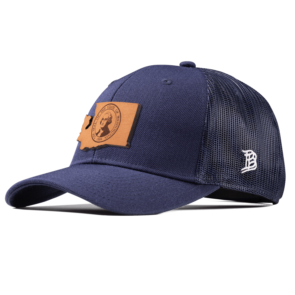 Washington 42 Curved Trucker Navy