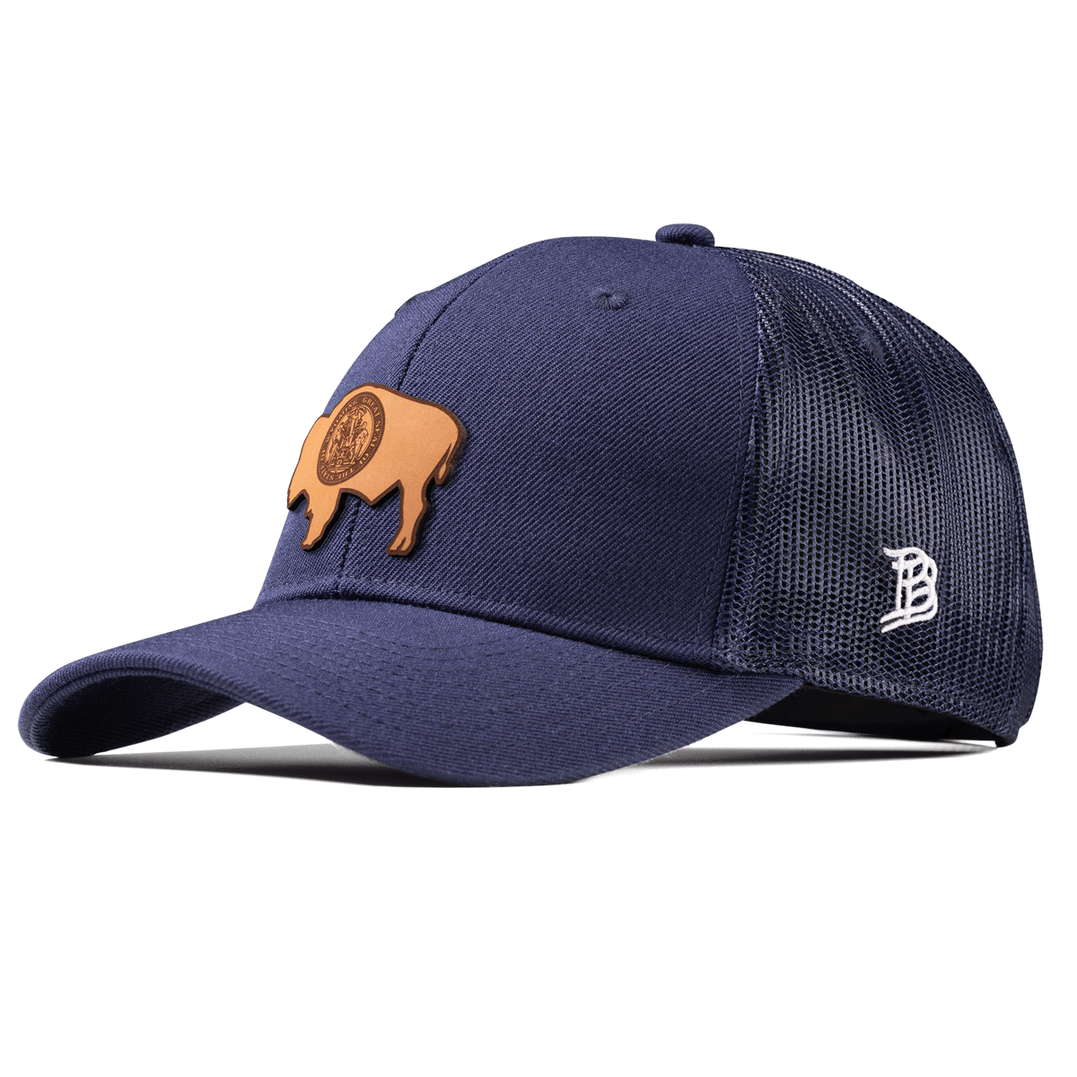 Wyoming 44 Curved Trucker Navy