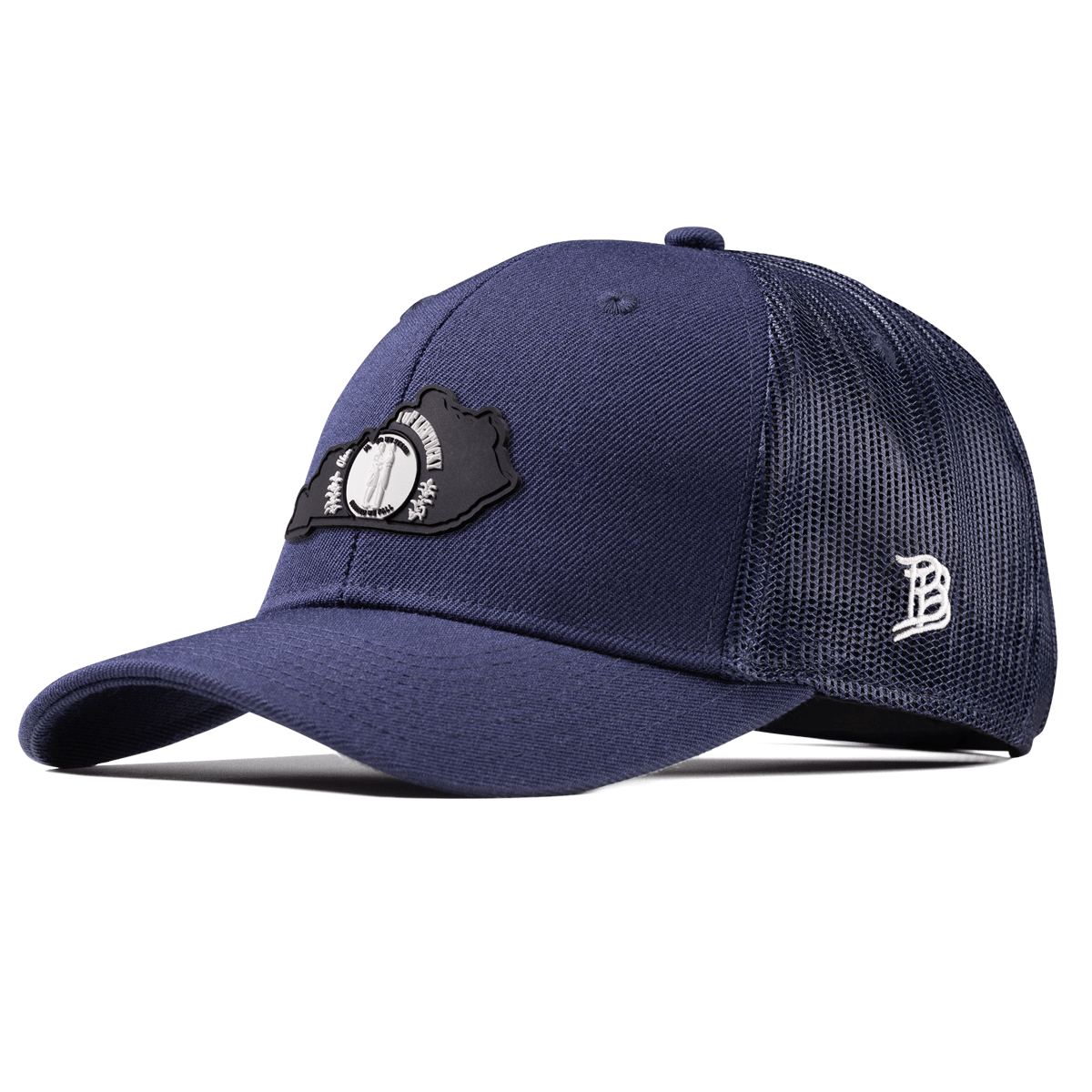 Kentucky Vintage Curved Trucker  Navy