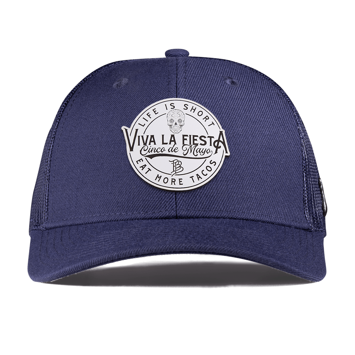 Branded Fiesta Curved Trucker Navy