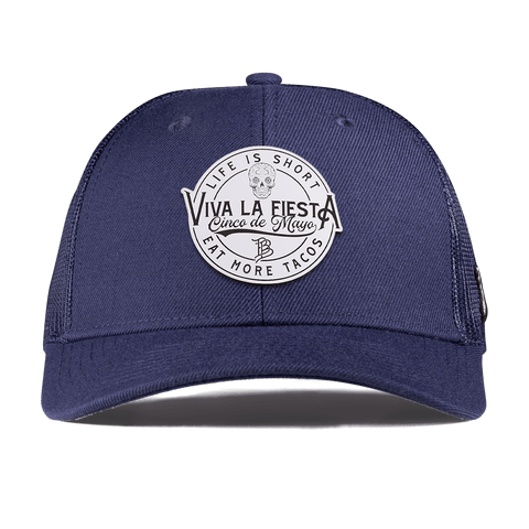 Branded Fiesta Curved Trucker Navy