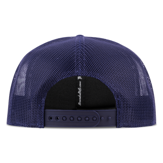 Home Team Curved Trucker Back Navy 