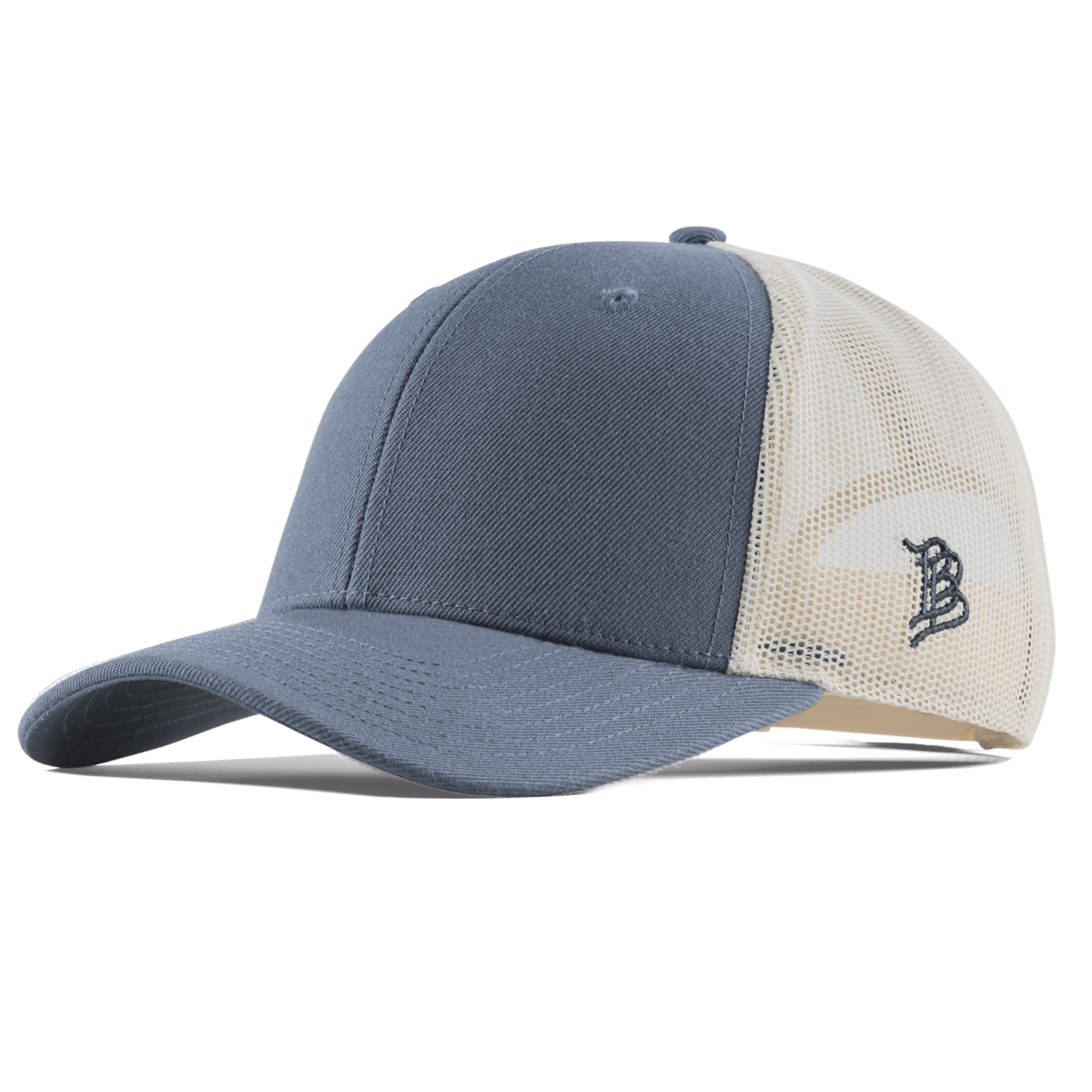 Bare Curved Trucker Light Navy