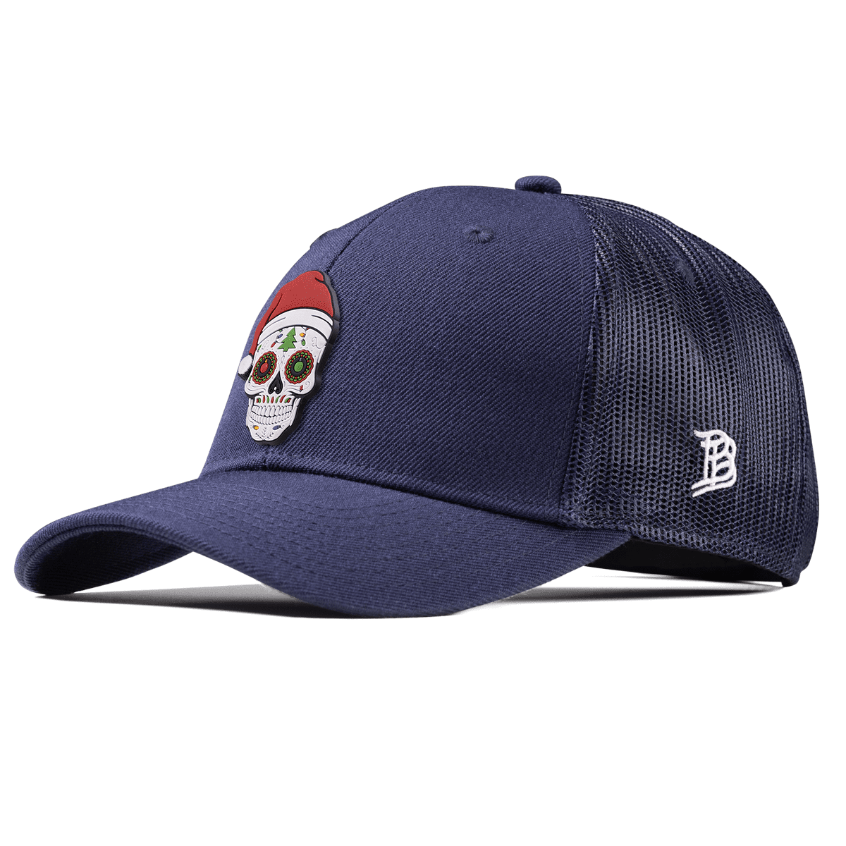 Santa Skull PVC Curved Trucker Orion