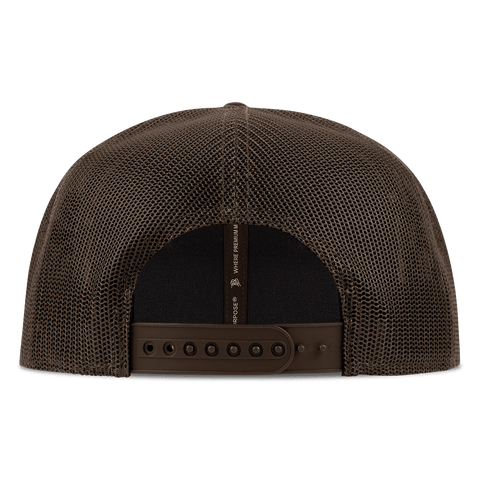 Covey Co Curved Trucker Back Timber Camo