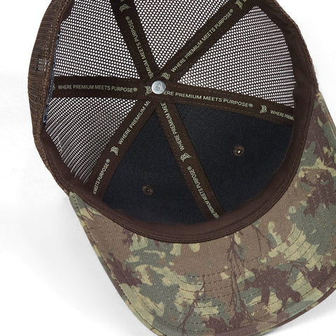 Bare Curved Trucker
