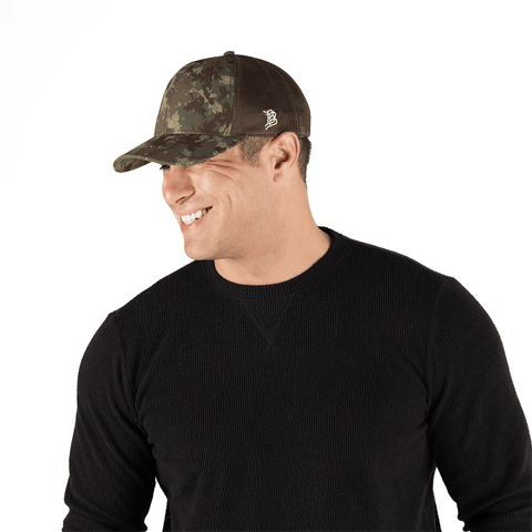 Bare Curved Trucker