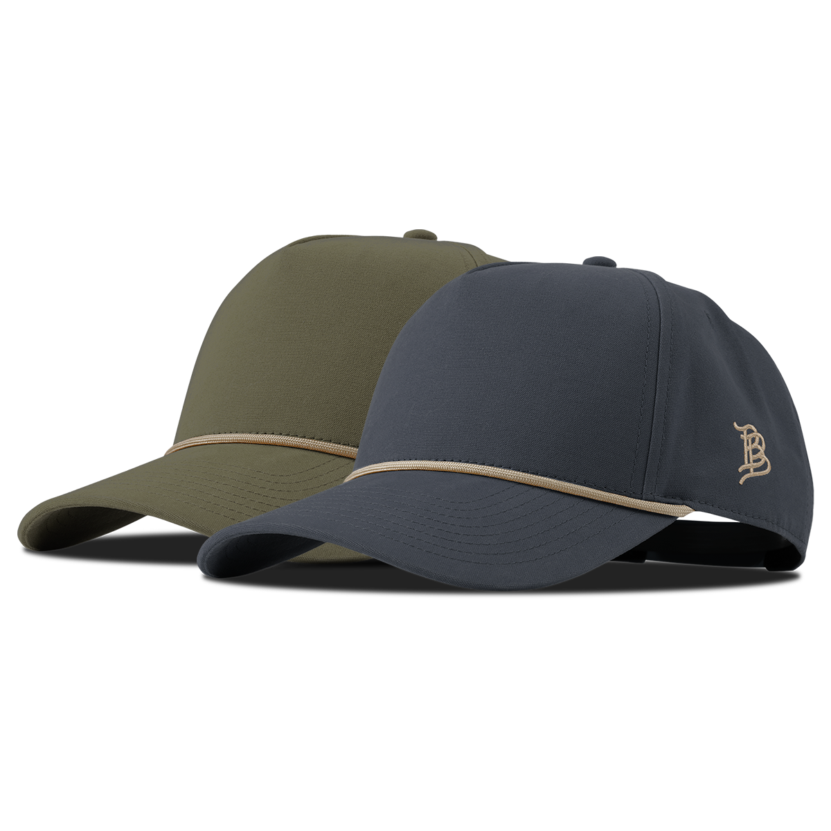 Curved Canvas 5 Panel Rope 2-Pack Bundle