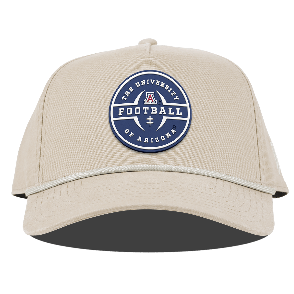 University of Arizona "Arizona Football Legacy" Curved Canvas 5 Panel Rope Beige