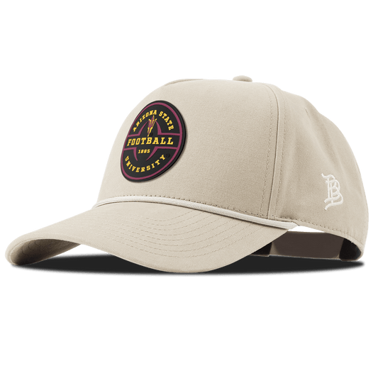 Arizona State University "Arizona State Football Legacy" Curved Canvas 5 Panel Rope Beige