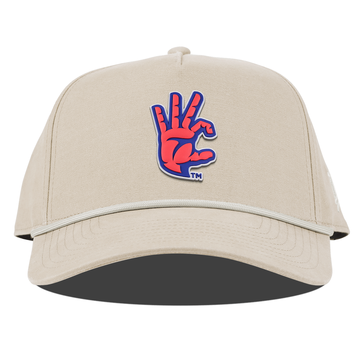 University of Arizona "Arizona WC" Curved Canvas 5 Panel Rope Beige