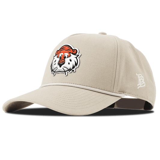 Auburn University "Aubie The Tiger" Curved Canvas 5 Panel Rope Beige