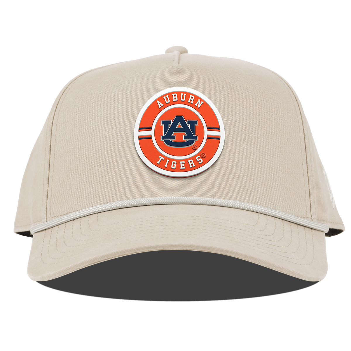 Auburn University "Auburn Seal" Curved Canvas 5 Panel Rope Beige