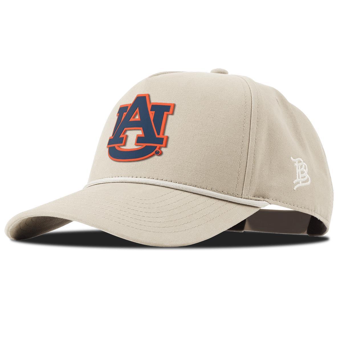 Auburn University "Auburn Team Logo" Curved Canvas 5 Panel Rope Beige