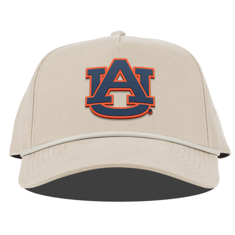 Auburn University "Auburn Team Logo" Curved Canvas 5 Panel Rope Beige
