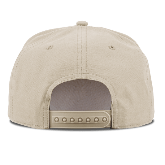 University of Missouri "Missouri Tigers State Script" Curved Canvas 5 Panel Rope Back Beige