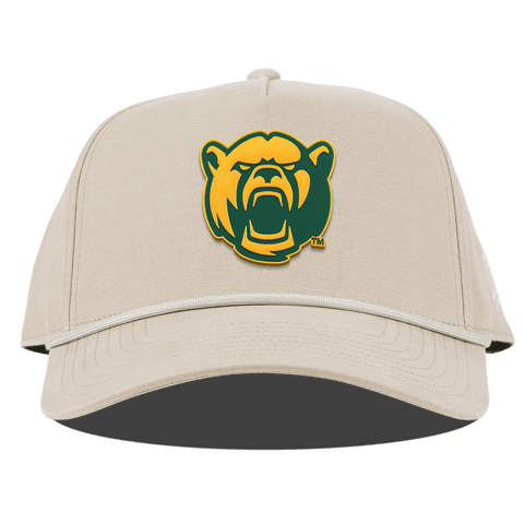 Baylor University "Baylor Bear" Curved Canvas 5 Panel Rope Beige