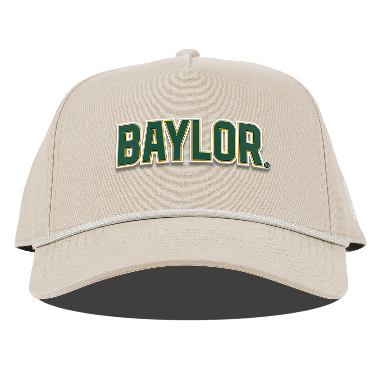 Baylor University "Baylor Block" Curved Canvas 5 Panel Rope Beige