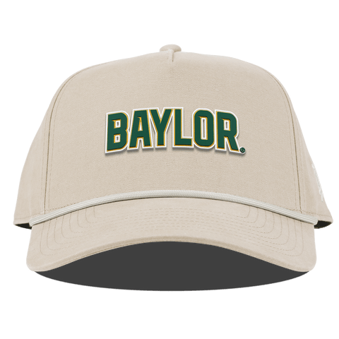 Baylor University "Baylor Block" Curved Canvas 5 Panel Rope Beige