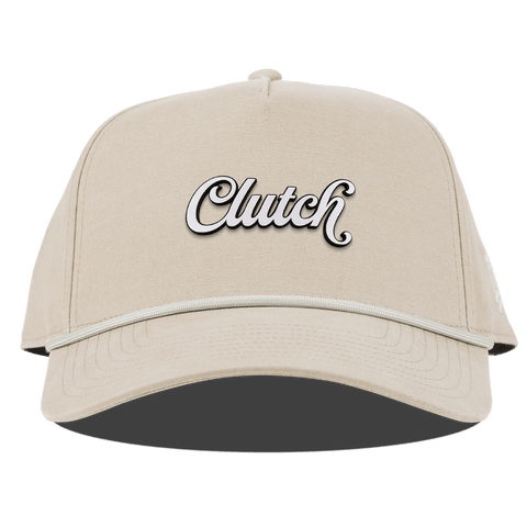 Clutch Script Curved Canvas 5 Panel Rope Beige